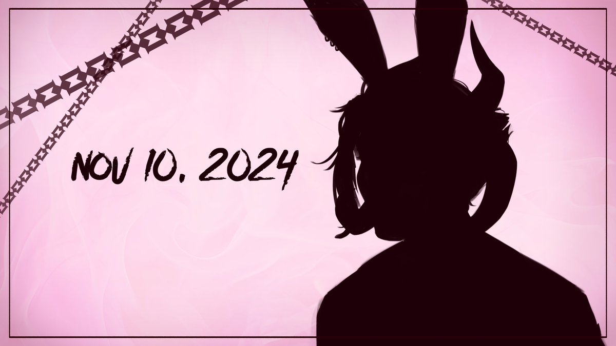 🐇🩷 Something Wicked This Way Comes! 🖤⛓️

Join Me and <a href="/NautilusVT/">Nautilus VT</a> for our 𝗗𝗼𝘂𝗯𝗹𝗲 𝗗𝗲𝗯𝘂𝘁!! 
November 10th, 12pm-8pm (MT)!

✮ 8hr stream!
✮ New Pastel model! V.3
✮ New Nautilus model!

All souls are welcome in the infernals … get cozy, toasty, and stay awhile~