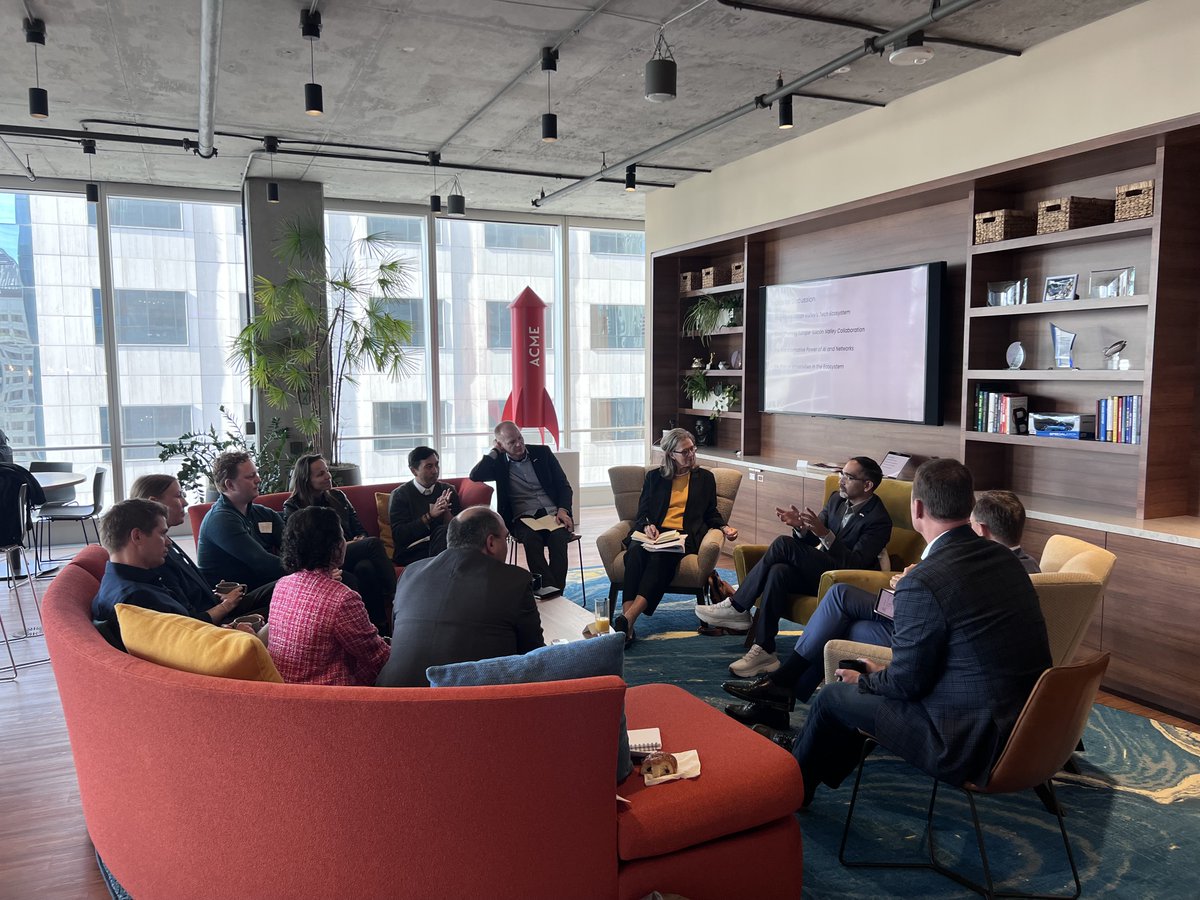 This morning, Ambassador <a href="/NLAmbassadorUSA/">Birgitta Tazelaar</a>  <a href="/NLintheUSA/">Netherlands Embassy in the US 🇳🇱🇺🇸</a> started off her Bay Area visit strong at Silicon Foundry, engaging with local founders and investors. She explored the role of talent, venture capital, and innovation in shaping Silicon Valley’s
dynamic ecosystem!