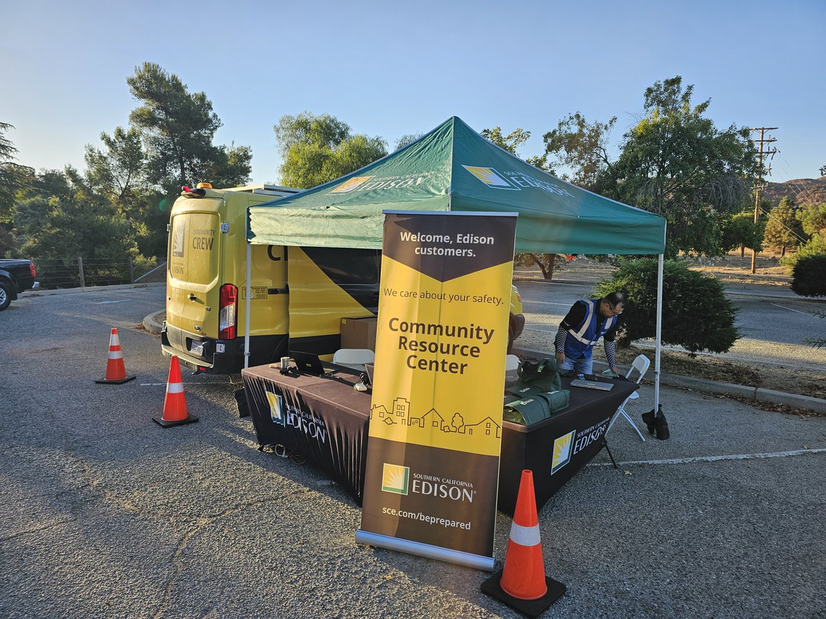 Aileen Catapusan Flores (@sce_aileenf) on Twitter photo SCE Community Crew Vehicles have been dispatched to provide essential customer service to help w/the current potential Public Safety Power Shutoff (PSPS). One is located <a href="/forestservice/">USDA Forest Service</a> parking lot, 34701 Mill Creek Rd, Mentone. For details visit sce.com/outage-center/… SCE Community Crew Vehicles have been dispatched to provide essential customer service to help w/the current potential Public Safety Power Shutoff (PSPS). One is located <a href="/forestservice/">USDA Forest Service</a> parking lot, 34701 Mill Creek Rd, Mentone. For details visit sce.com/outage-center/…