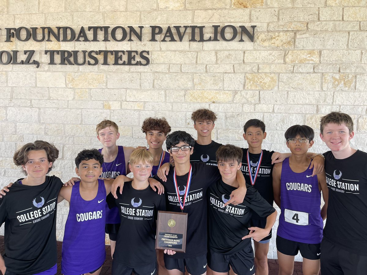 CSHS_Distance's tweet photo. District 17-5A Subvarsity Boys
JV Runner-Up
Thomas Watanabe Individual Champ🥇
Julian Garcia 6th🏅
Tallis Green 8th🏅
Freshman Champs🏆
Ethan Golchuk Individual Champ🥇
Jason Han 2nd🥈
Taige Liu 4th🏅
Evan Uresti 10th🏅
#CommitToGrit https://t.co/IdO6hVjbwo