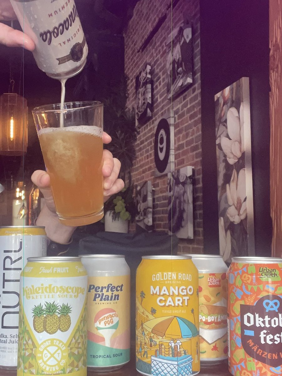 🍻BOGO CANNED BEER SPECIAL🍻
TWO FOR ONE CANNED BEERS!
Come by Our Palafox anytime starting today (Thursday) through Saturday until 6pm, and from open to close on Sunday to enjoy 2 canned beers of your choice for the price of 1! We’d love to serve you soon!