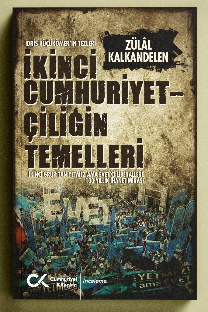 veganzulal's tweet image. Bugün yeni baskısı @KitapKulubu tarafından yapılan “İkinci Cumhuriyetçiliğin Temelleri - İkinci Grup’tan Yetmez Ama Evetçi Liberallere 100 Yıllık İhanet Mirası” adlı kitaplarımı imzaladım.
Şahane yeni kapak tasarımı için @mehmetamannn’a, kitabın okuyucuyla buluşması için emek…