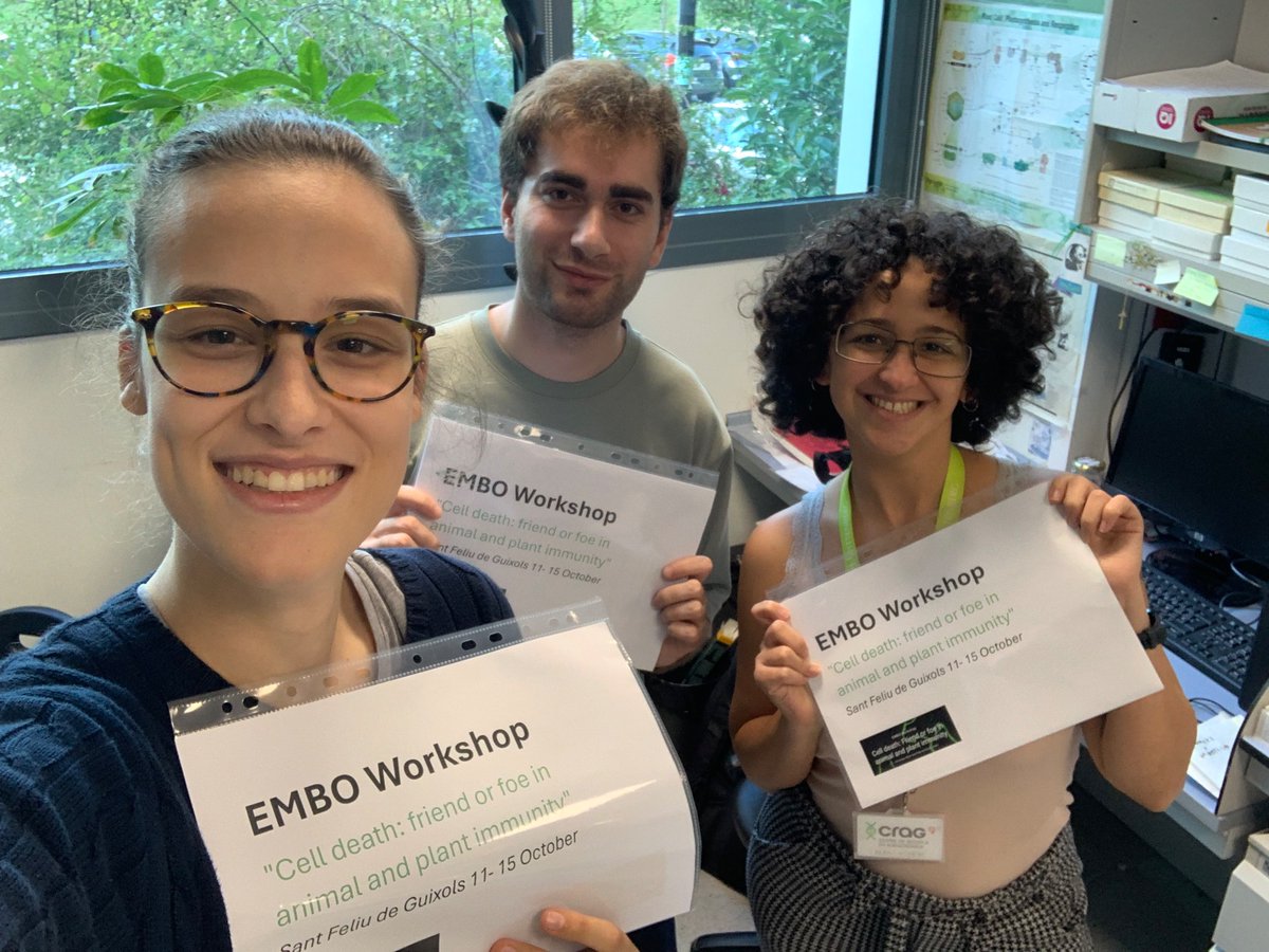 Marta Salas Gómez (@msalasgomez) on Twitter photo Getting ready for the #EMBOCellDeath organised by <a href="/bactodeath/">Coll & Valls Lab</a> and the Kashkar lab. Looking forward to the first day tomorrow!😊 Getting ready for the #EMBOCellDeath organised by <a href="/bactodeath/">Coll & Valls Lab</a> and the Kashkar lab. Looking forward to the first day tomorrow!😊