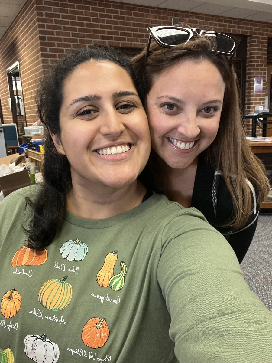 Love my work besties 🧡 <a href="/ChrismansClass/">Miss Chrisman</a> <a href="/Mrs_Cannava/">Mrs. Cannava's Class</a> <a href="/PotowmackES/">Potowmack Elementary School</a>