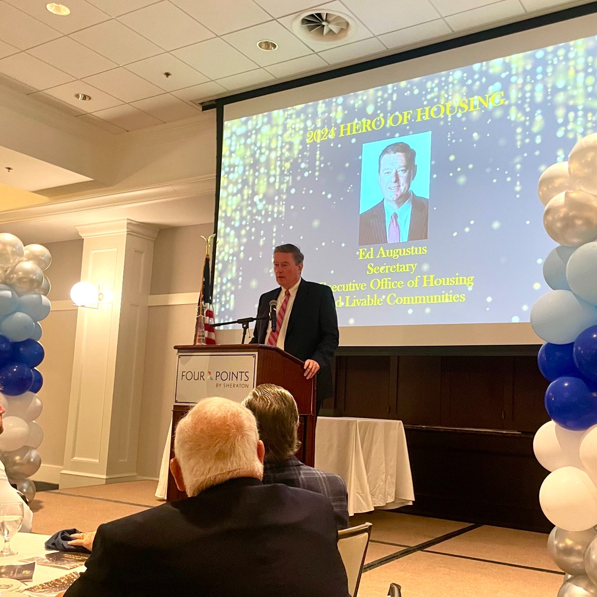 It’s an incredible honor to receive the President’s Award from <a href="/MassNAHRO/">Massachusetts NAHRO</a>. Thank you for your advocacy and partnership as we continue to make vital investments in public and affordable housing.