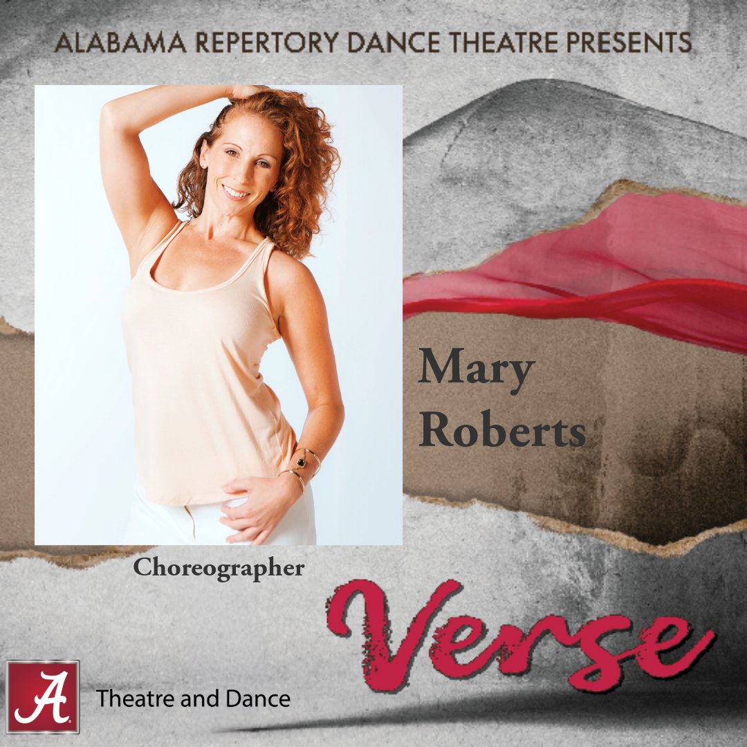 Introducing The Choreographers of Alabama Dance Repertory Theatre (ARDT) Presents: Verse!

Come see the show October 22-25

Purchase tickets in link in bio