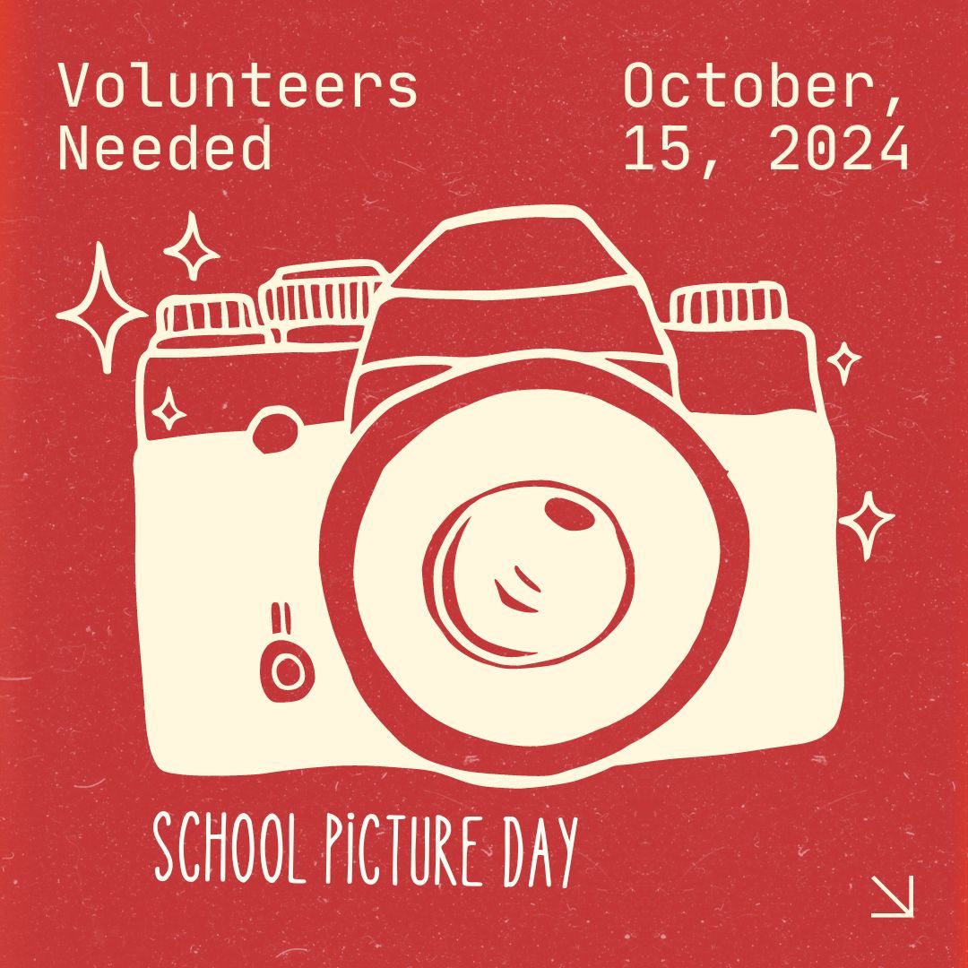 📸 Volunteer Alert! 📸
We need YOUR help on October 15 for School Picture Day at @dillardMagnetES!
buff.ly/4gZMlVc 
Support our students and staff by helping the day run smoothly. If you’re available, we’d love to have you! Sign up now and make Picture Day a success! 🎒✨