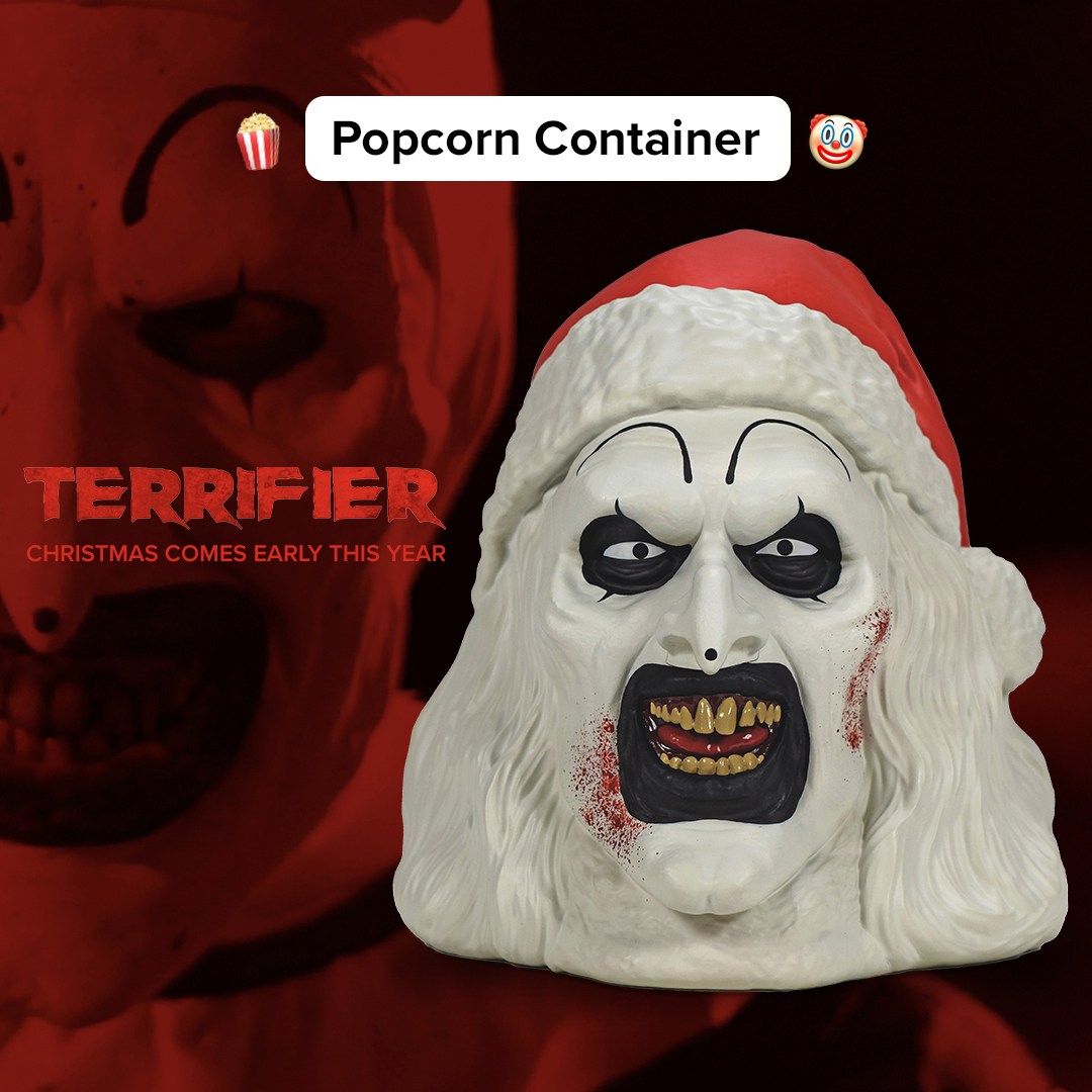 Three Days of #Terrifier3 Giveaways 🤡 

Enter to win a Terrifier 3 Collectible Container by retweeting this post and following us 
<a href="/RegalMovies/">Regal</a>

Must be 18 to enter. US residents only. Winners contacted 10/15/24. Please note this item is will not ship until Spring 2025.