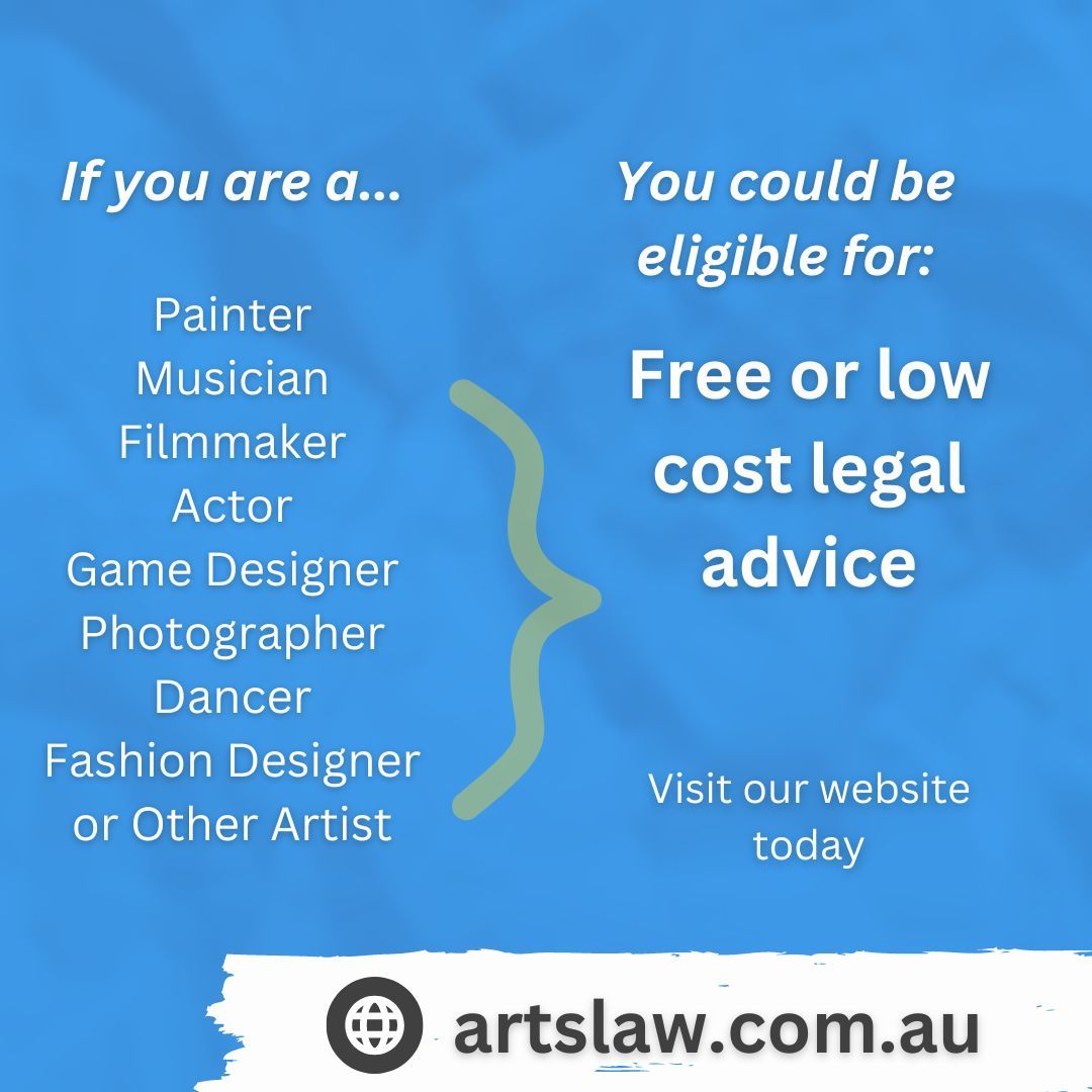 Do you paint, sing, design, film, or pursue another artistic outlet? #WeHaveYou

If need free or low-cost legal advice as an artist - #WeHaveIt

Reach out today on our website  👉 buff.ly/49CmuOm
#artslaw