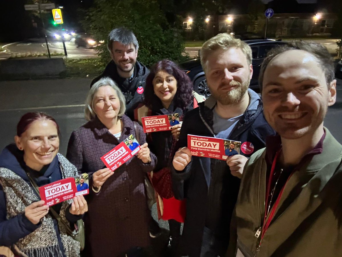 Polls have closed! Very best of luck to <a href="/NortholtDom/">Councillor Dominic Moffitt</a> in the Ealing Northolt by-election today - everything crossed for a Labour hold!