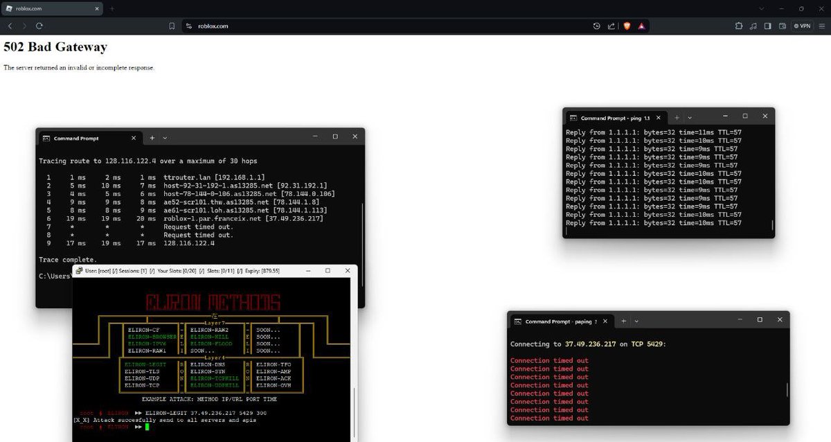 monsterjeep's tweet photo. @TheRecord_Media There are a lot more screenshots showing Marseille as the closest as well, tons of targets were french too.

Pretty clear another member is in the UK because they were dumb enough to run a traceroute in a screenshot, their ISP is TalkTalk https://t.co/6IlD1kCMW4