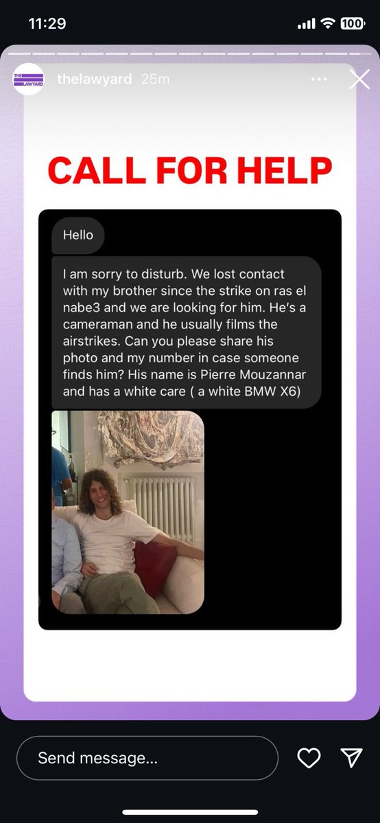 Please if you have any news of him/ saw him anywhere please contact me