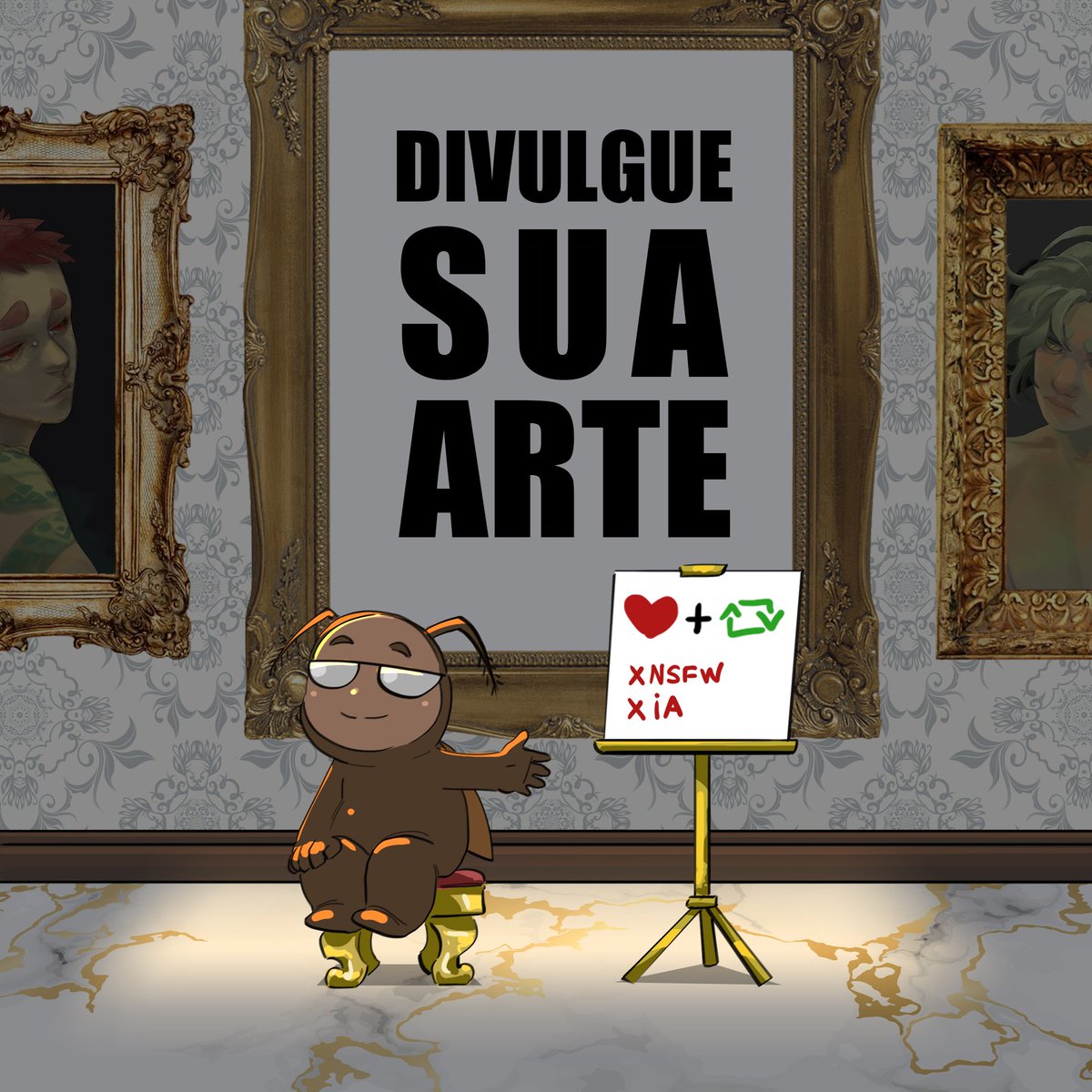 owtraks's tweet image. ARTISTA❗️❗️❗️ HEY, ARTISTAS QUE ESTÃO DESBRAVANDO O TWITTER DE NOVO! MOSTRE OS SEUS DESENHOS E VAMOS NOS AMAR✨️
❤️ + 🔁 Para outros artistas verem tb!