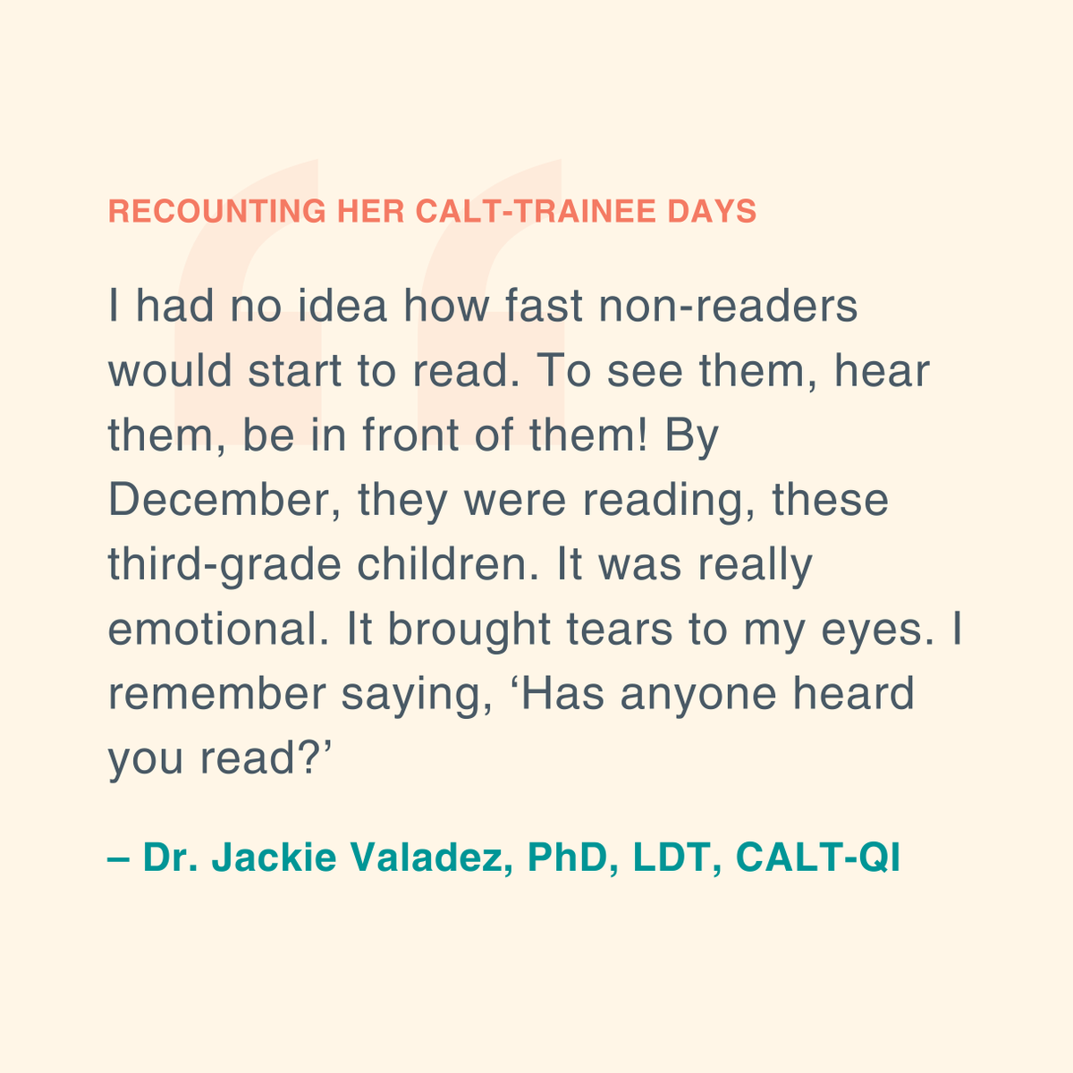 What does a CALT add to your #dyslexia team? Learn here: hubs.la/Q02SfZvX0  
#dyslexiaawareness #TRLCONF24
