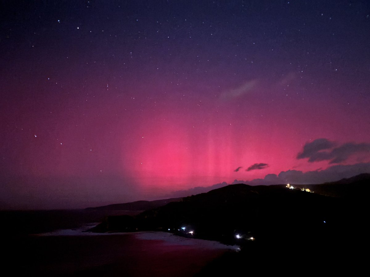 L’activité des aurores boréales est actuellement ultra intense en Corse !
