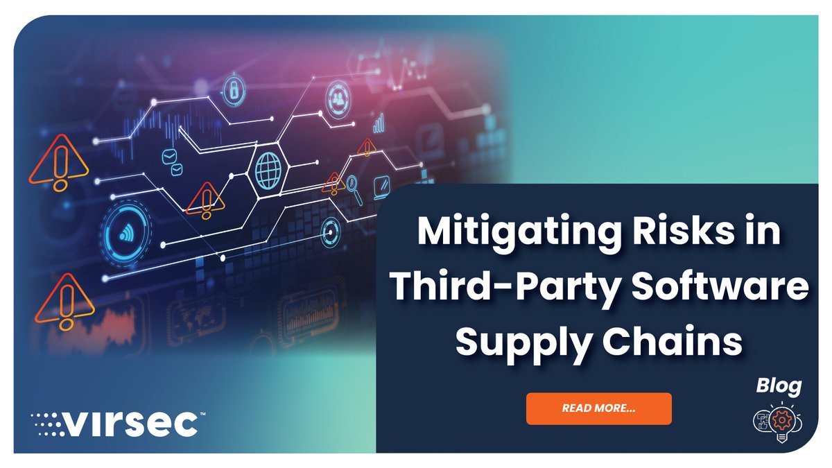 🔍  Third-party components can introduce vulnerabilities that compromise your systems. 

A FREE System Integrity Report uncovers what's running on your servers to identify potential threats. Read more: hubs.ly/Q02SY6zg0 💪 #Cybersecurity #SoftwareSupplyChain #Virsec