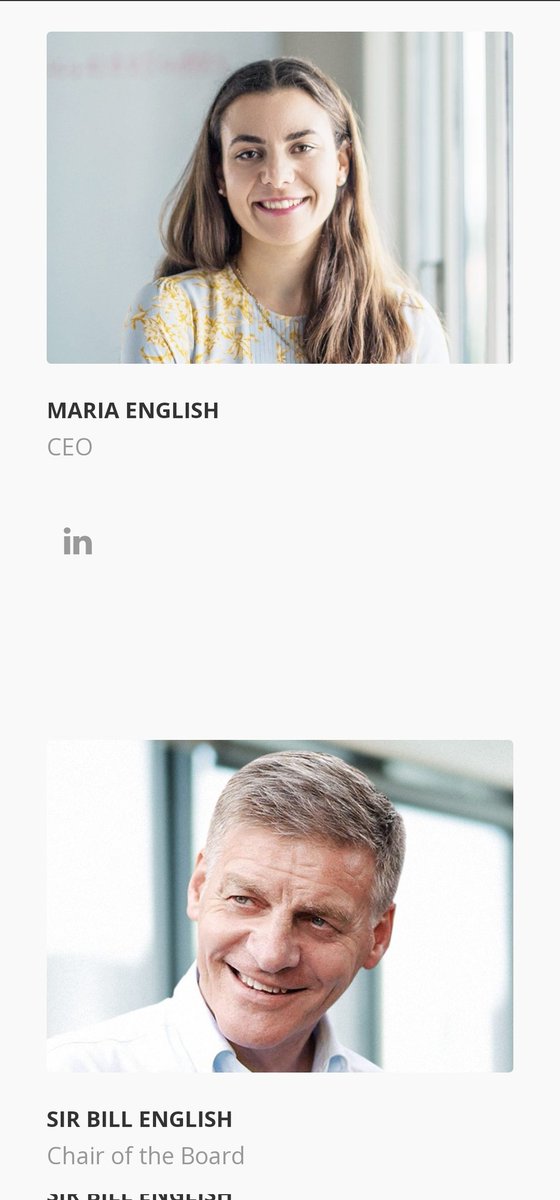 StrayDogNZ's tweet photo. @lorrainesplace The research was conducted by Impact Lab, which was coincidentally co-founded by former National leader Sir Bill English.
His daughter Maria English is CEO while Bill remains Chair. https://t.co/h4joYqBiKy
