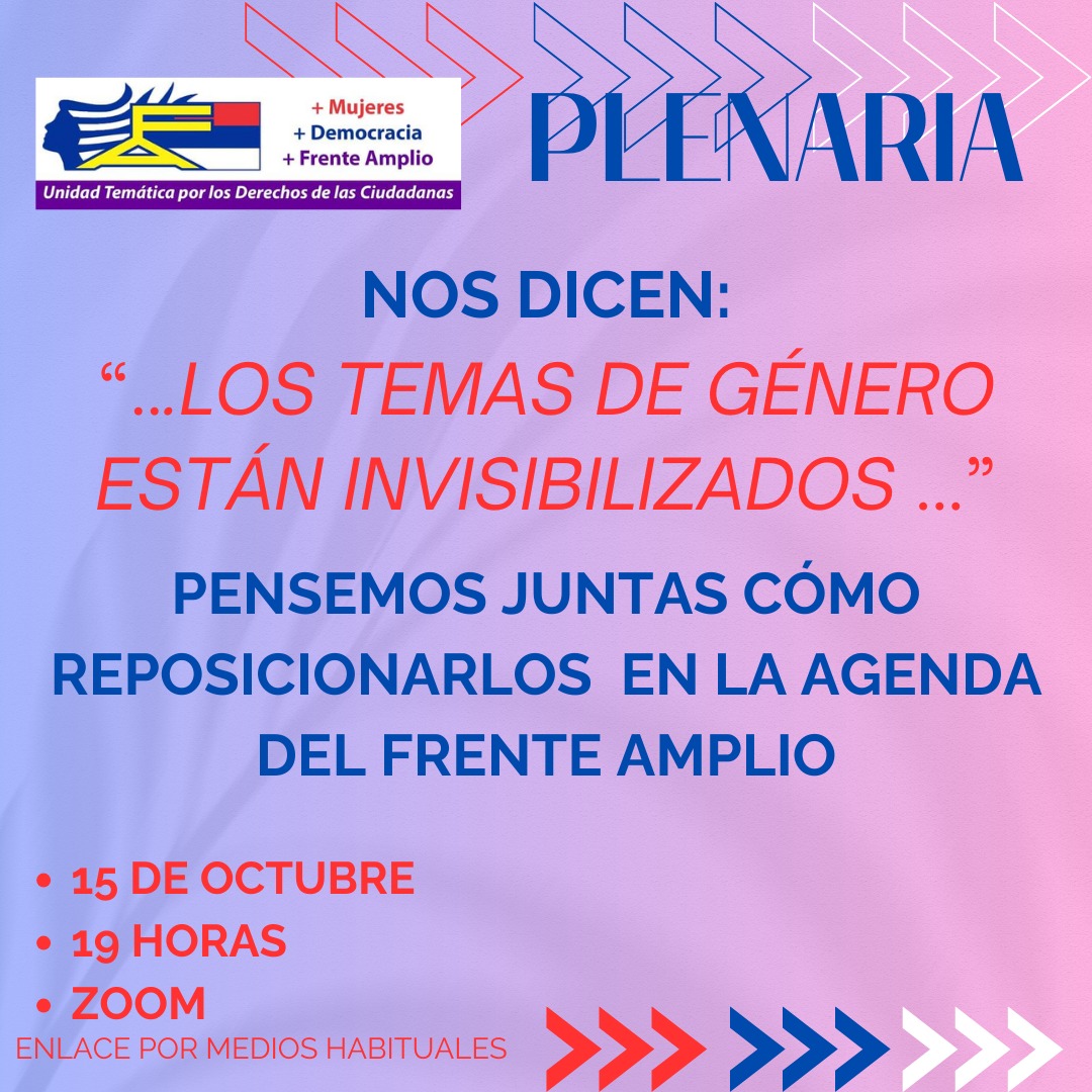 Plenaria de octubre
