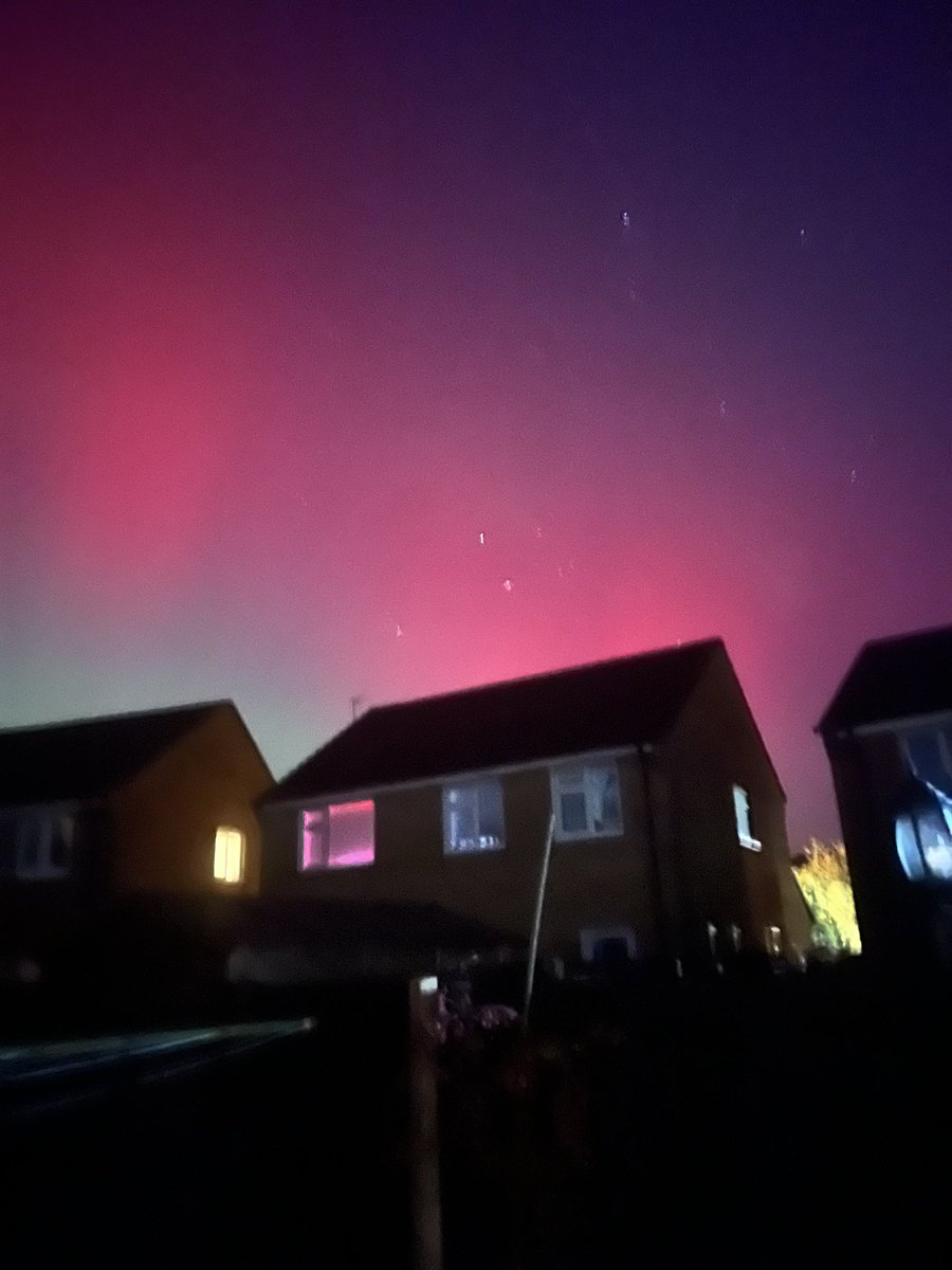 Didn’t go to Iceland to watch Wales but the northern lights came to Swansea