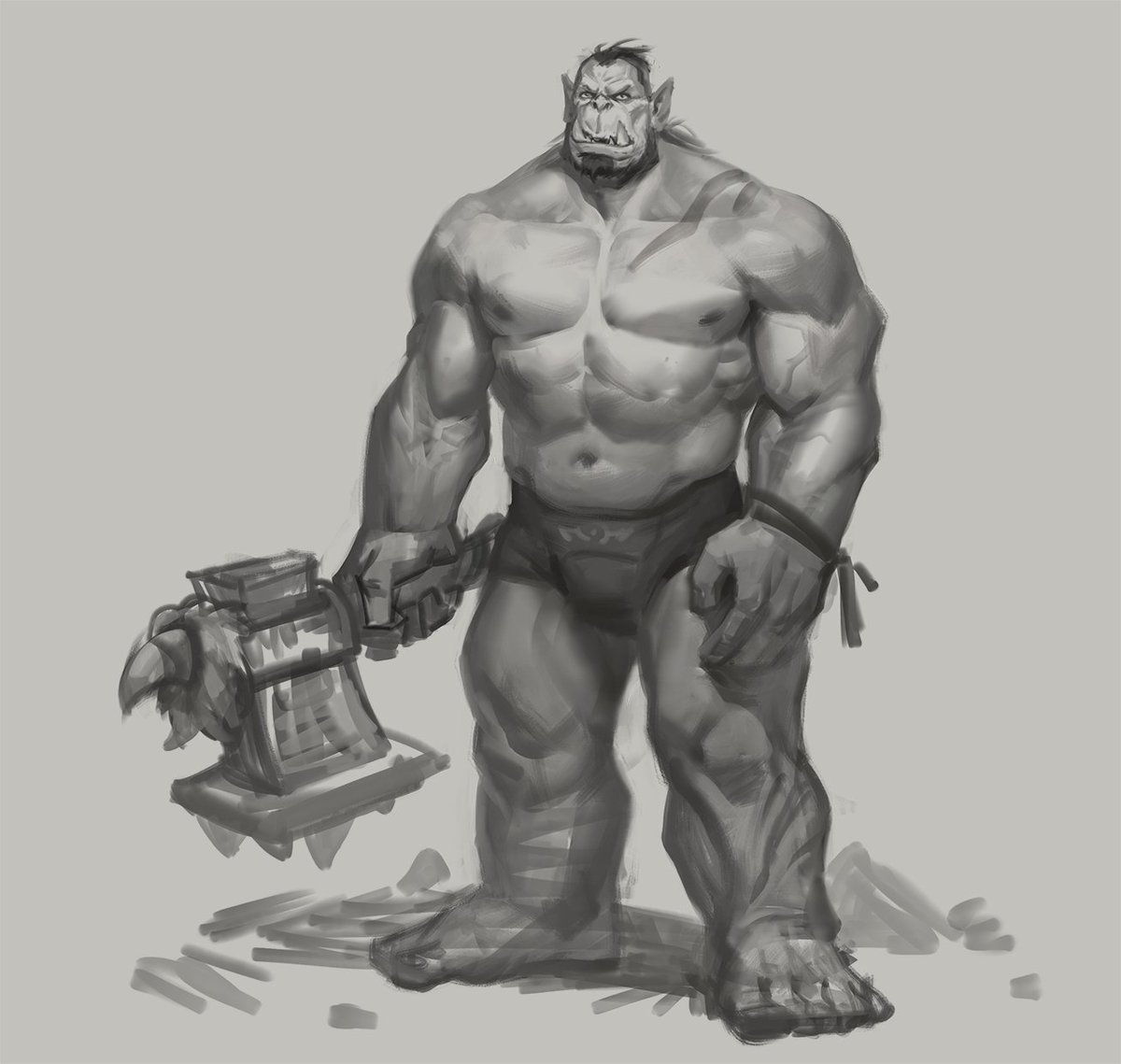 Anatomy chill
#orctober #orc #orcs #warcraft