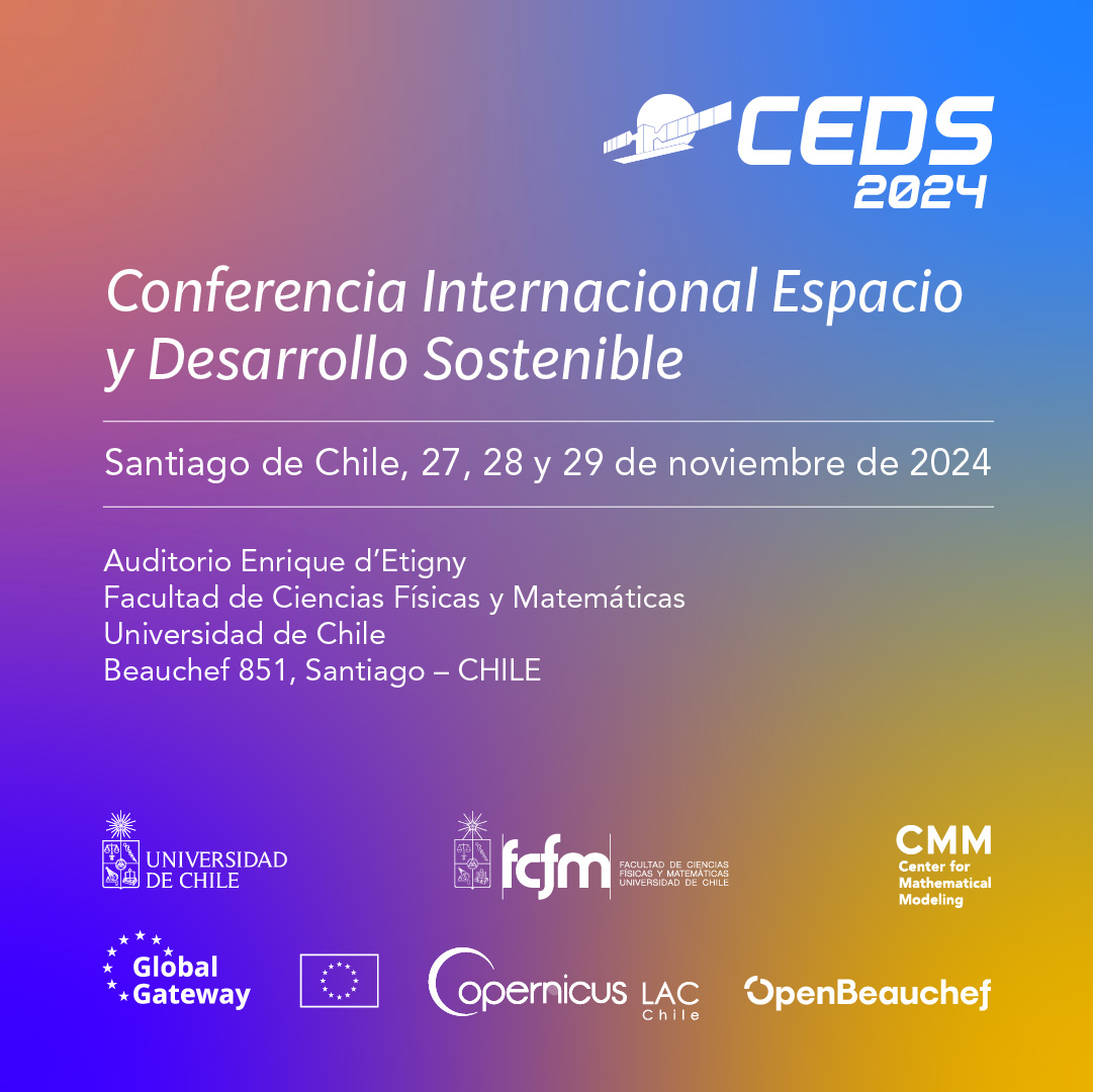 #AgendaUdeC 'Conferencia Internacional Espacio y Desarrollo Sostenible - CEDS 2024'

Promover el intercambio de conocimientos sobre los avances tecnológicos en la exploración espacial es el objetivo central de esta actividad coorganizada por el académico #UdeC, Dr. Rodrigo Abarca
