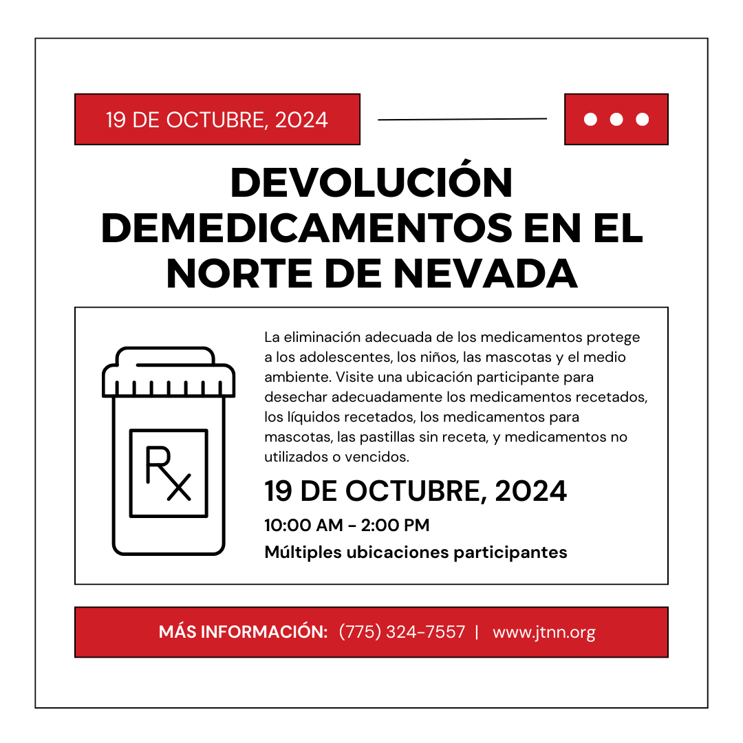 jointogetherNV's tweet photo. Northern Nevada's Rx Drug Take Back Event is on October 19, 2024!
View Drop Off Locations: https://t.co/4J54u7JKtG
#RXTakeBack #NationalRxTakeback #DEATakeBack #jtnn https://t.co/NUfgmVwigp
