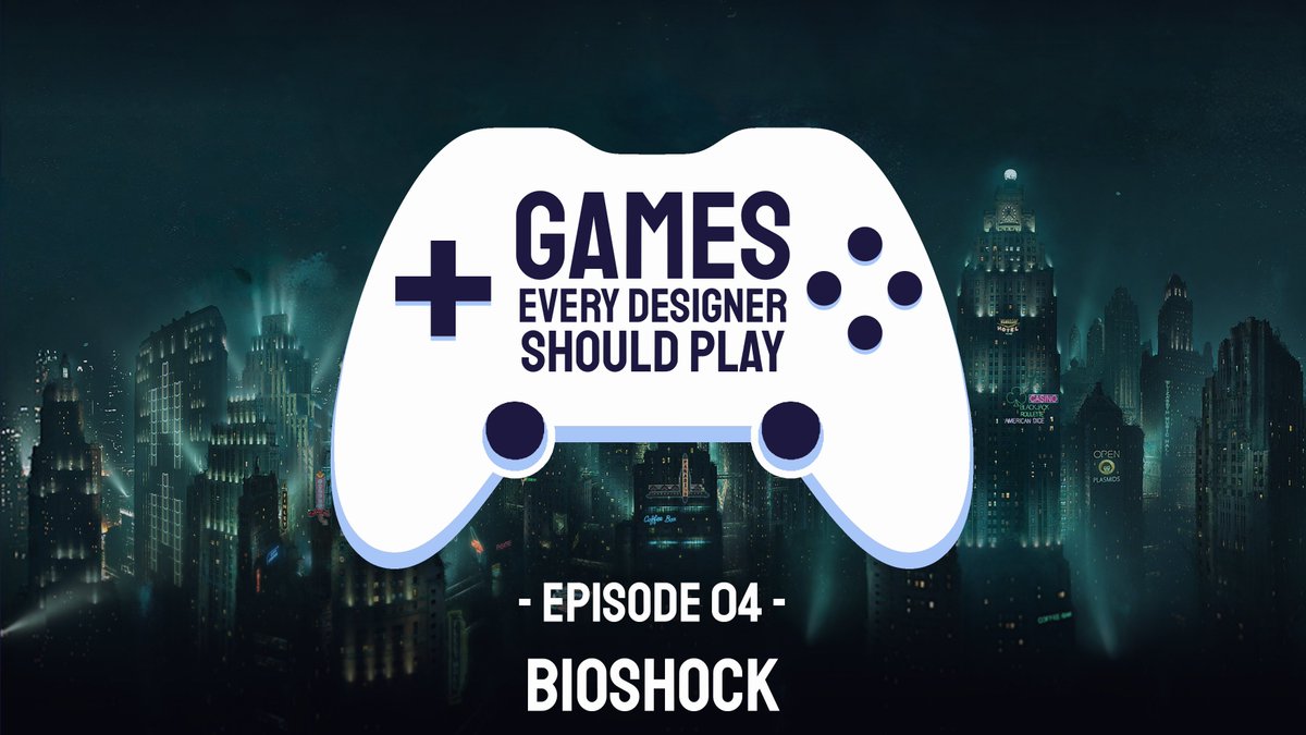 🎙️ New Episode Alert! Episode 4 of Games Every Designer Should Play is live! 🎮 We dive into BioShock, exploring its influences from art, philosophy, &amp; history, powerful sound design, Big Daddies, and more! Is BioShock a must-play for every designer? Links below 👇 #Bioshock