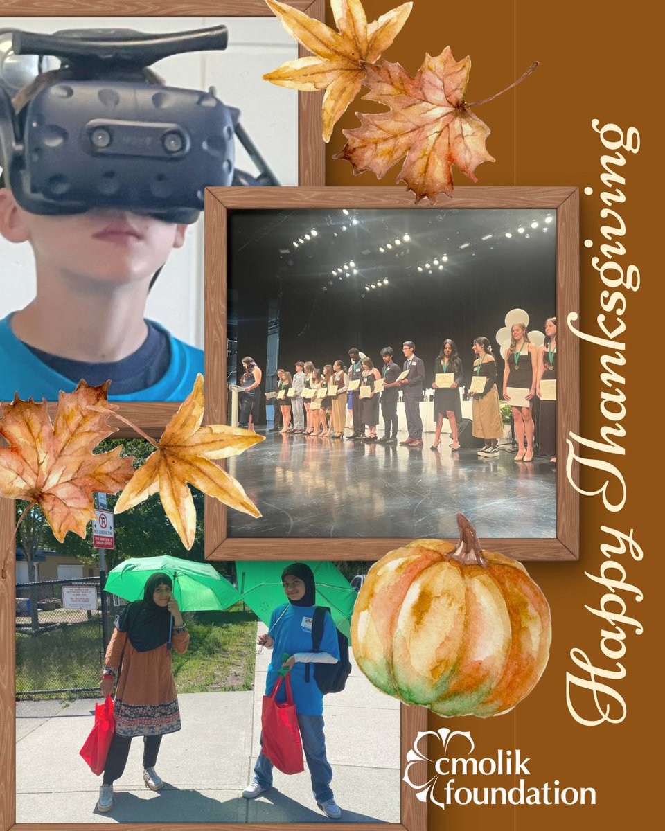 Happy Thanksgiving! Wishing you a day filled with gratitude and warmth, surrounded by good company. @cmolikfoundation