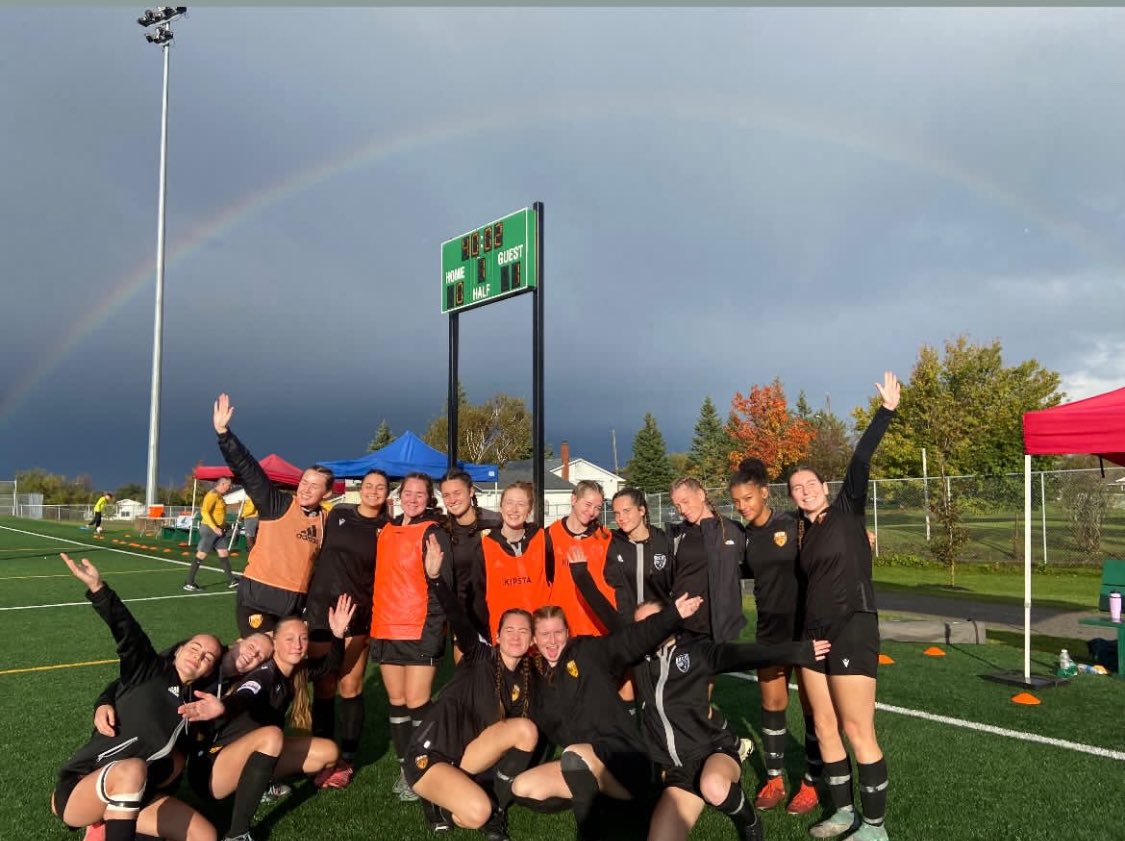 Two wins in the pot at the end of the rainbow for <a href="/hcusoccer/">Halifax County United Soccer Club</a> <a href="/SoccerNS/">Soccer Nova Scotia</a> U17 Girls as they wrap up the group stage at <a href="/CanadaSoccerNC/">Canada Soccer National Championships 2025</a>. Rest day tomorrow! Go County 😊⚽️