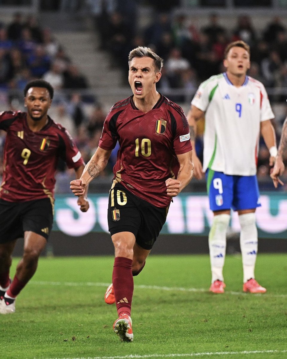 Team mentality! 🇧🇪