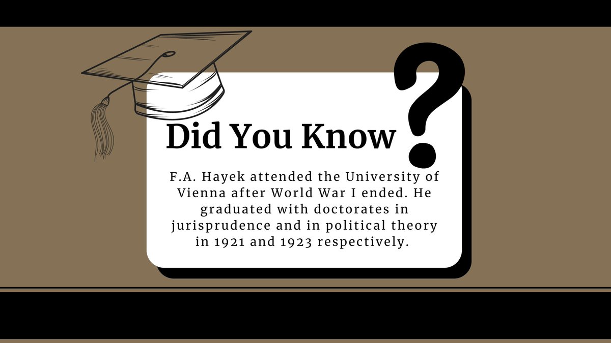 libertarianism's tweet image. Although his work in economics would earn him the Nobel Prize in 1974, F.A. Hayek’s interests were far broader.

#Libertarian #Libertarians #Libertarianism #Liberty #Freedom #Democracy #Government #FAHayek #Hayek #FreeMarket #FreeMarkets #Economics #Economic #Trade #NobelPrize