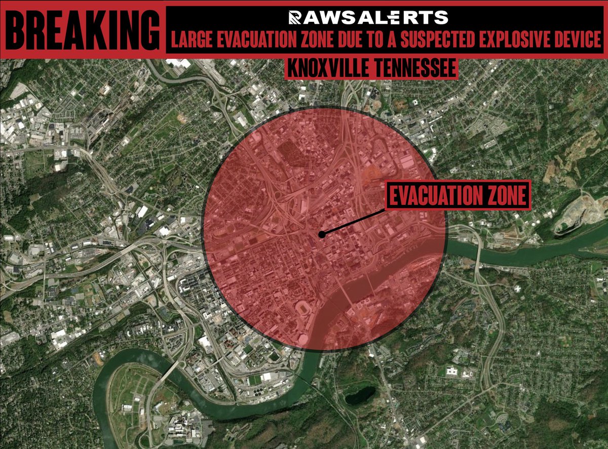 Emergency Alert Major Evacuation in Knoxville, TN Over Bomb Threat 🚨