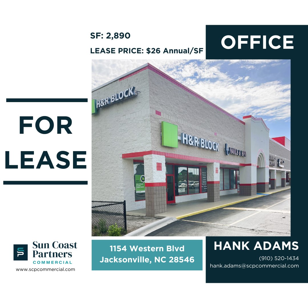 Check out this prime retail end cap in the heart of Jacksonville! Situated on a bustling thoroughfare in the thriving Westwood Village shopping center, this is an unparalleled opportunity to establish a presence in Jacksonville's commercial district!