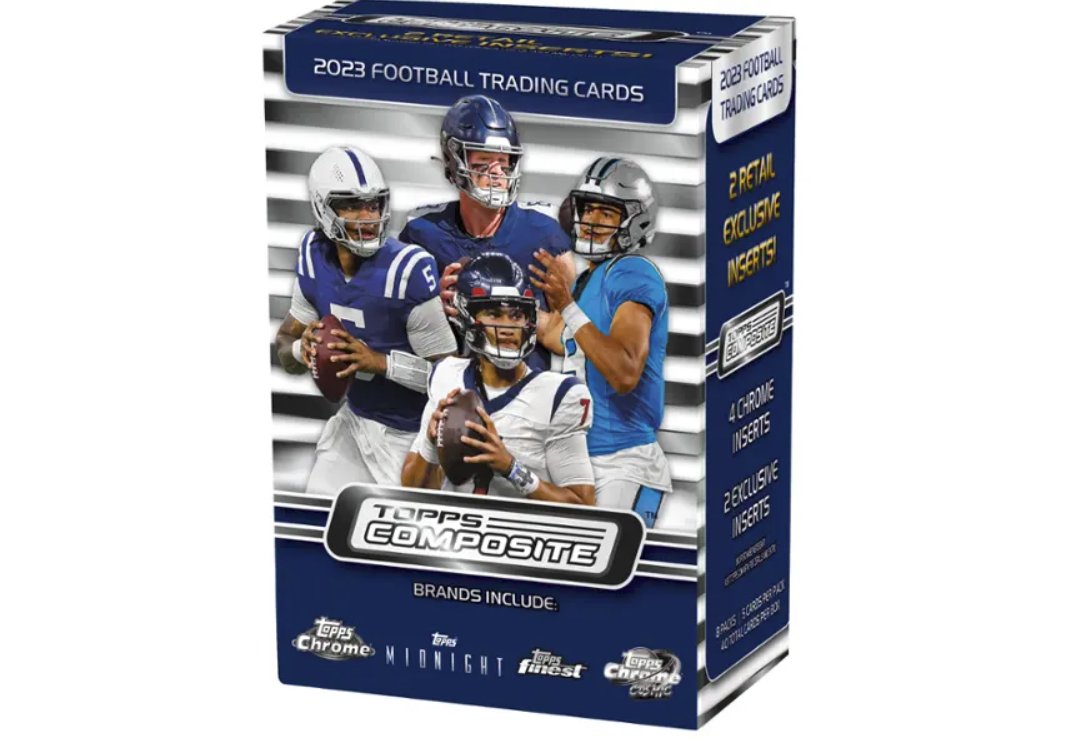 HobbyRecap's tweet image. 2023 Composite Football Blaster Box #ad #toppsfootball 

$29.99 

➡️mavely.app.link/e/G9RZxVVGANb