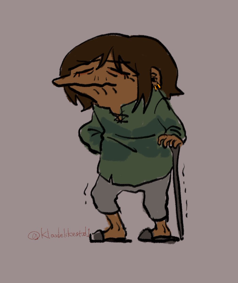 kloodelikestod1's tweet photo. I suddenly remembered that I have the ability to draw really old critters https://t.co/Oj9bSezdJd