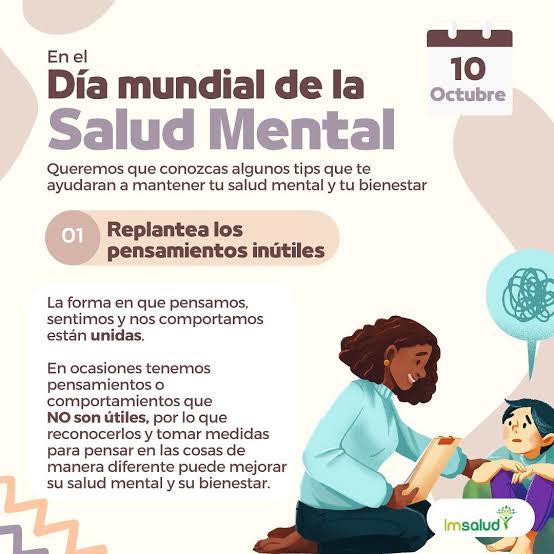 ElsaPatricia24's tweet photo. En este día mundial de la salud mental es importante recordar la importancia de que sea una de nuestras prioridades https://t.co/IPMJHSkCUQ