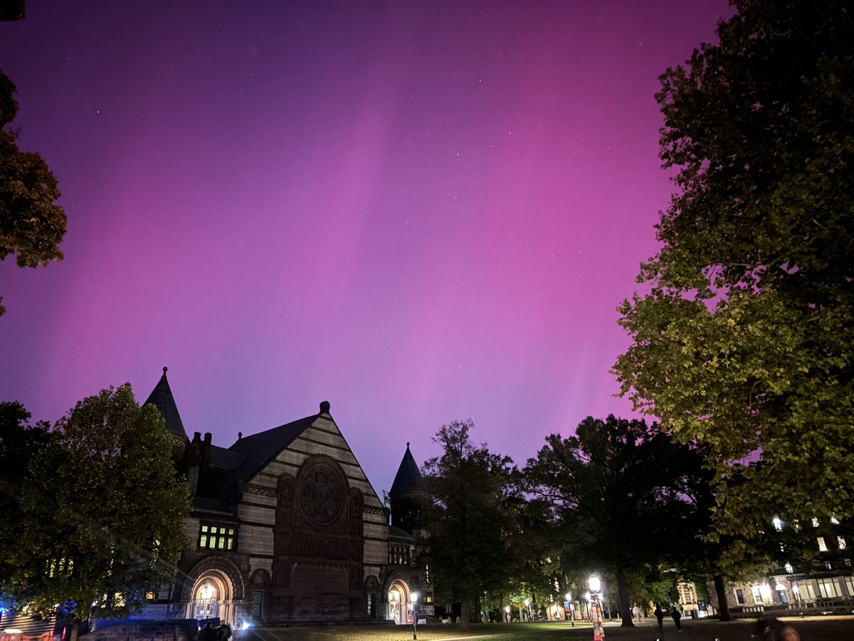 Princeton University Concerts (@puconcerts) on Twitter photo Our home concert hall, Richardson Auditorium, Alexander Hall, <a href="/Princeton/">Princeton University</a> under the Northern Lights!
#NorthernLights #PrincetonNJ #RichardsonAuditorium
Photo Credit: Alexis Branagan Our home concert hall, Richardson Auditorium, Alexander Hall, <a href="/Princeton/">Princeton University</a> under the Northern Lights!
#NorthernLights #PrincetonNJ #RichardsonAuditorium
Photo Credit: Alexis Branagan