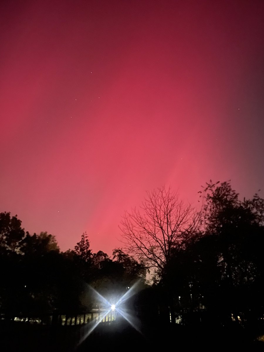 Breathtaking in central New Jersey #northernlights