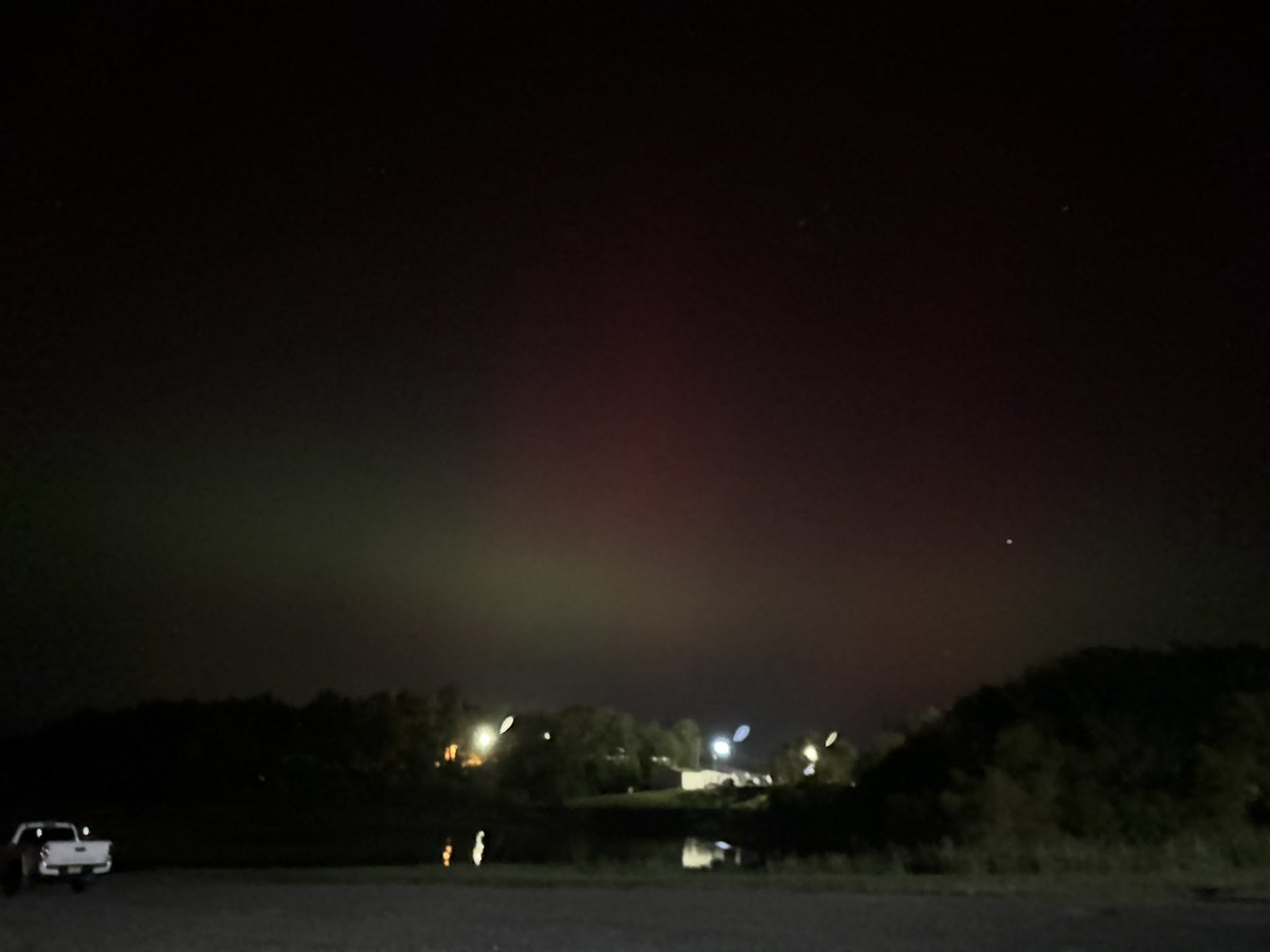 Northern Lights “visible” over Lakeway Area