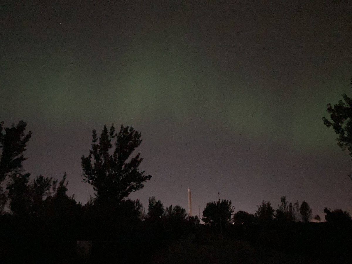 Not a great photographer but adding my shot to the deluge about the Northern Lights! I almost didn’t bother biking out to Tommy Thompson but it was so worth it.