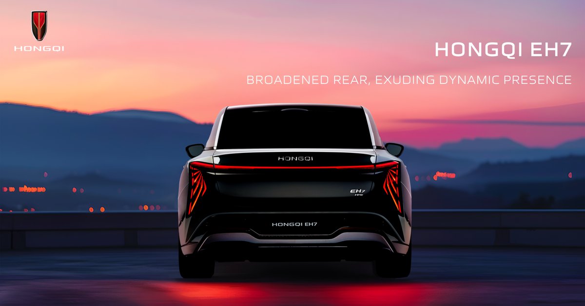 HongqiGlobal's tweet photo. #HONGQIEH7:Unmatched performance radiates dynamic energy and self-assurance. #HONGQI #ForwardtoExcellence https://t.co/NBdZcCNZtj