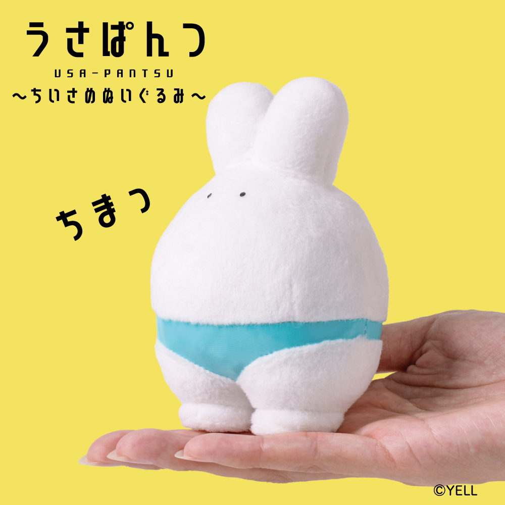 🐰10月新ぬいぐるみのご紹介🐰 カプセルで人気の #うさぱんつ ちいさめ