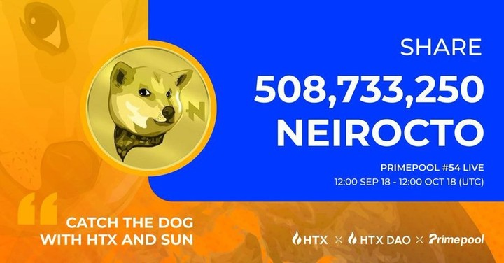 Catch the Rewards with HTX! 🐕💰

✅ Stake your $HTX &amp; $SUN in PrimePool
💸 Earn Exclusive NEIROCTO Rewards!

<a href="/neiro/">Neiro</a> 

Start: htx.com/en-us/assetact…