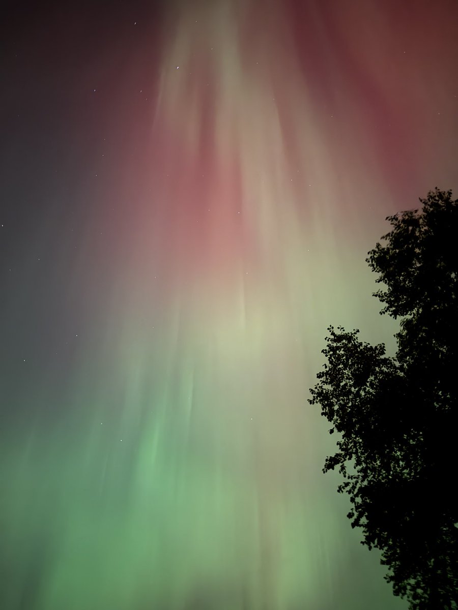 Katrina Pedersen, MD, MS (@drkatepedersen) on Twitter photo If it’s nighttime where you are, and you’re relatively more north, I recommend going outside and looking up right now. 
Thanks, Nature!
#Auroraborealis If it’s nighttime where you are, and you’re relatively more north, I recommend going outside and looking up right now. 
Thanks, Nature!
#Auroraborealis