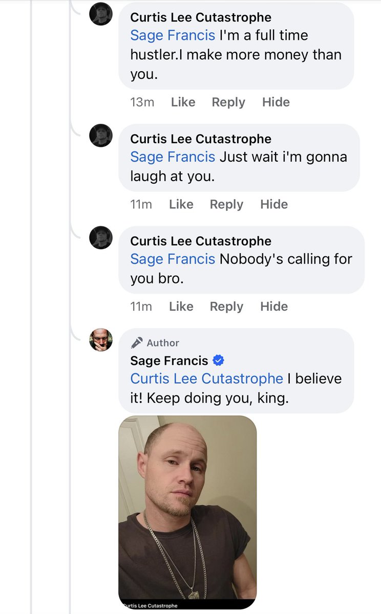 Sage Francis tweet media