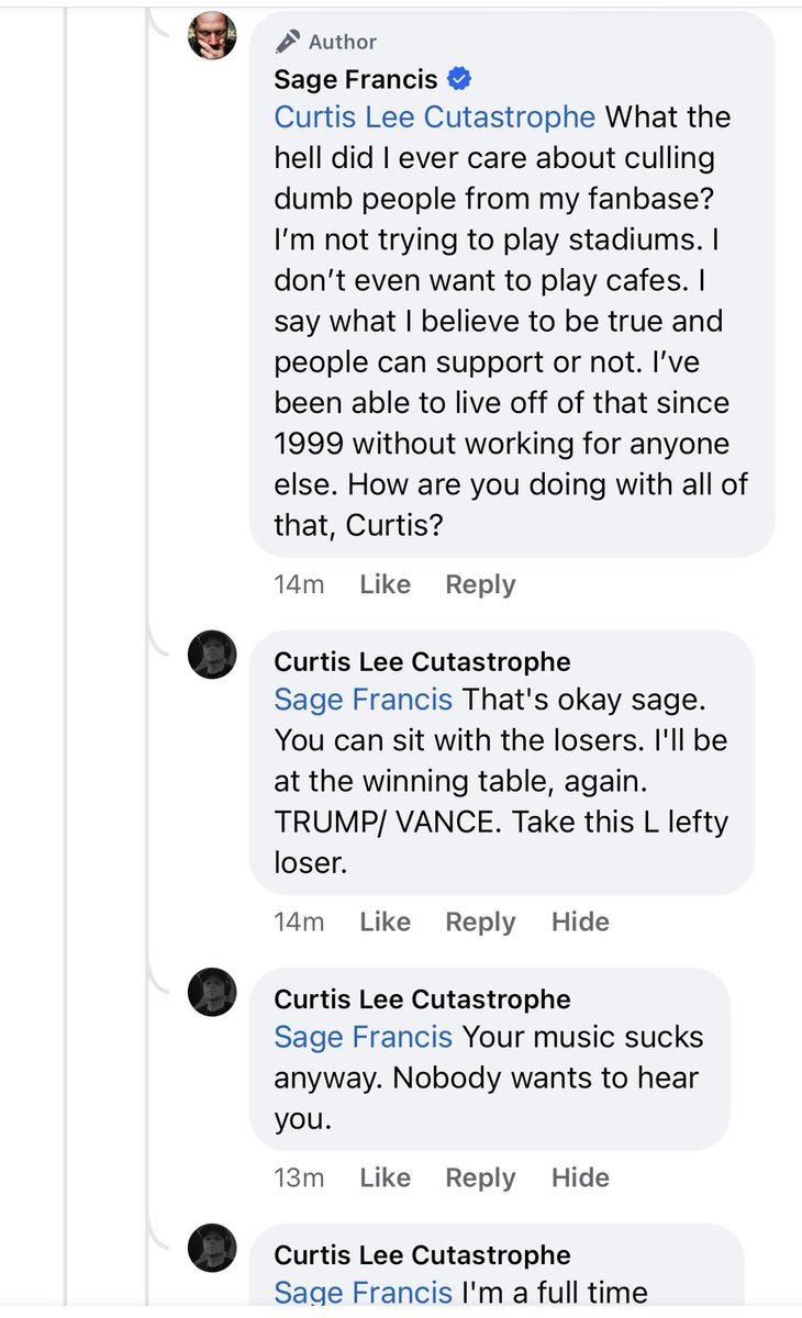 Sage Francis tweet media