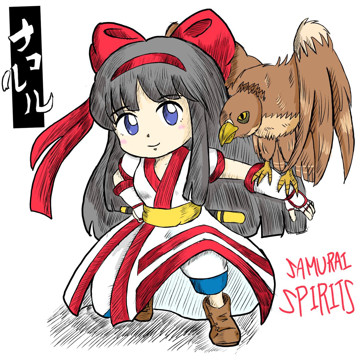 usagitakuan's tweet photo. ナコルルさん誕生日おめでとう！ https://t.co/MINHTlhe4v