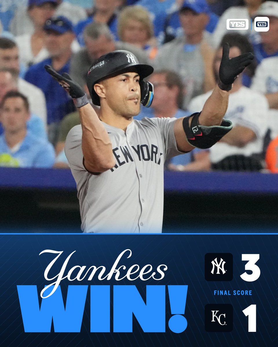 THE NEW YORK YANKEES ARE HEADED TO THE ALCS! 

Postgame coming up RIGHT NOW on YES &amp; the YES App: onelink.to/yesapp
