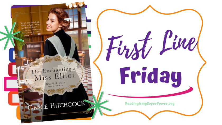 It's time for #FirstLineFriday - come over to the blog &amp; share the first line of a book you're reading (or want to read)! Today I'm featuring THE ENCHANTING OF MISS ELLIOT by <a href="/grace_hitchcock/">Grace Hitchcock</a>! wp.me/p7effm-hDe

#BookTwitter #readingcommunity #justreadrdv #HistoricalRomance