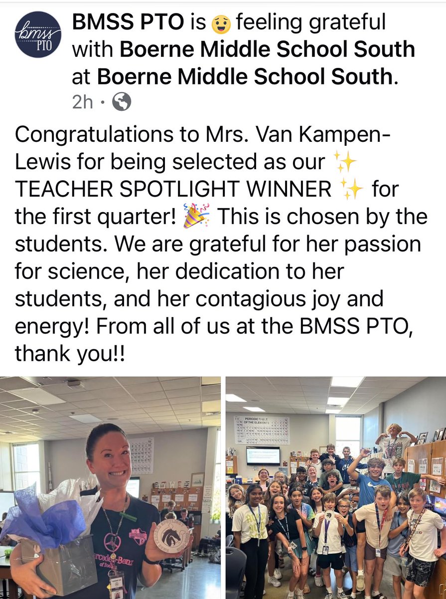 Boerne Middle School South (@boernemssouth) on Twitter photo 